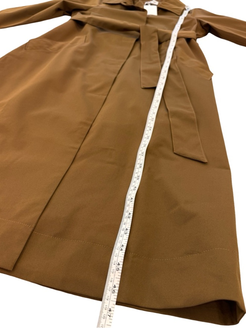 Nordstrom Women's Trench Coat - Chestnut - Picture 8 of 10